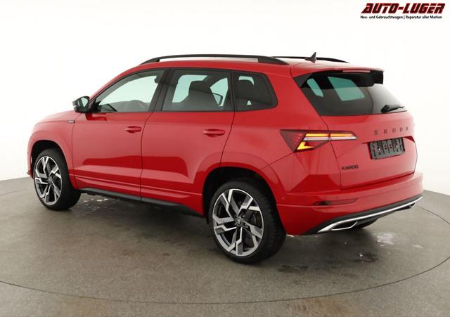 Skoda Karoq Sportline 1.5 TSI DSG Sportline, Pano, AHK, Navi, CANTON, Matrix, AreaView, Side, FS-beheizbar, 19-Zoll 