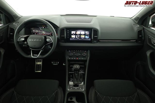 Skoda Karoq Sportline 1.5 TSI DSG Sportline, Pano, AHK, Navi, CANTON, Matrix, AreaView, Side, FS-beheizbar, 19-Zoll 