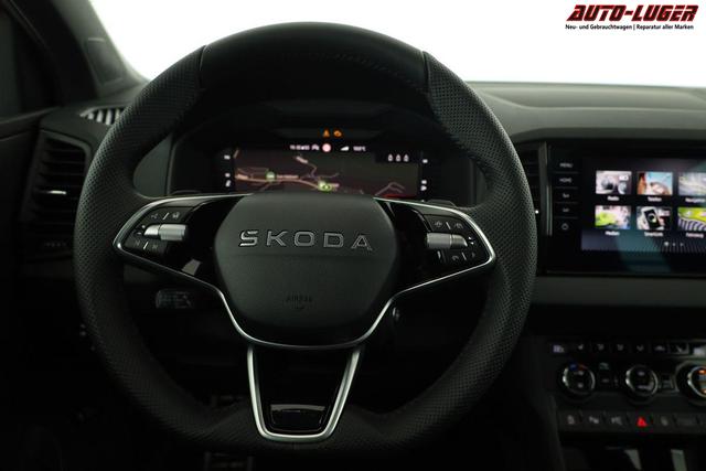 Skoda Karoq Sportline 1.5 TSI DSG Sportline, Pano, AHK, Navi, CANTON, Matrix, AreaView, Side, FS-beheizbar, 19-Zoll 