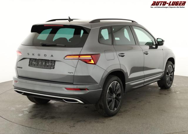 Skoda Karoq Sportline 4x4 2.0 TDI DSG Sportline, AHK, Navi, Matrix, AreaView, Side, Kamera, el. Klappe, FS-beheizbar, Winter 