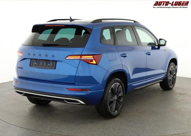Skoda Karoq Sportline 1.5 TSI DSG Sportline, Pano, AHK, Navi, CANTON, Matrix, AreaView, Side, FS-beheizbar 