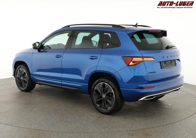 Skoda Karoq Sportline 1.5 TSI DSG Sportline, Pano, AHK, Navi, CANTON, Matrix, AreaView, Side, FS-beheizbar 