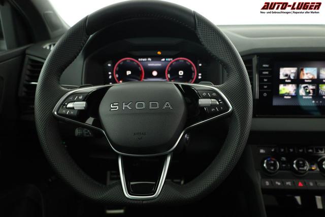 Skoda Karoq Sportline 1.5 TSI DSG Sportline, Pano, AHK, Navi, CANTON, Matrix, AreaView, Side, FS-beheizbar 
