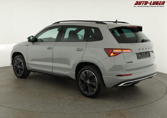 Skoda Karoq Sportline 4x4 2.0 TDI DSG Sportline, Pano, AHK, Navi, Matrix, AreaView, Side, Kamera, el. Klappe, FS-beheizbar, Winter 