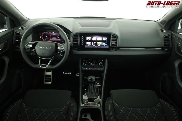 Skoda Karoq Sportline 4x4 2.0 TDI DSG Sportline, Pano, AHK, Navi, Matrix, AreaView, Side, Kamera, el. Klappe, FS-beheizbar, Winter 