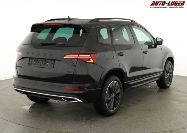 Skoda Karoq Sportline 4x4 2.0 TDI DSG Sportline, Pano, AHK, Navi, Matrix, AreaView, Side, Kamera, el. Klappe, FS-beheizbar, Winter 