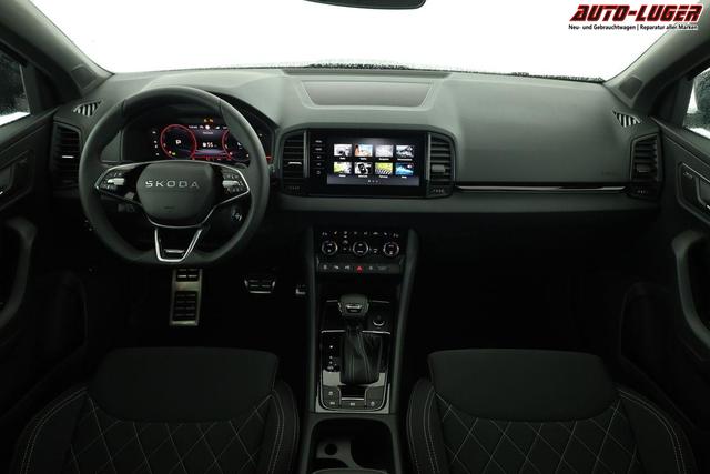 Skoda Karoq Sportline 4x4 2.0 TDI DSG Sportline, Pano, AHK, Navi, Matrix, AreaView, Side, Kamera, el. Klappe, FS-beheizbar, Winter 