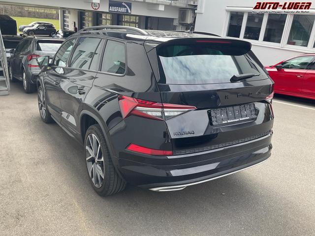 Skoda Kodiaq Sportline 4x4 2.0 TDI DSG Sportline, AHK, Pano, Navi, Matrix, 7-Sitzer 