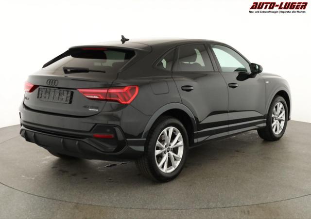 Audi Q3 Sportback 40 TFSI quattro S line S-LINE, Matrix, Pano, AHK, el. Klappe, 18-Zoll 