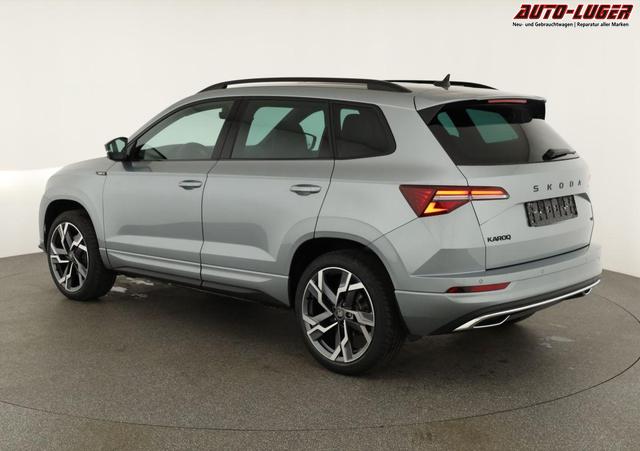 Skoda Karoq Sportline 4x4 2.0 TSI DSG Sportline, Pano, AHK, Navi, Matrix, Side, Winter, 5 J.-Garantie 
