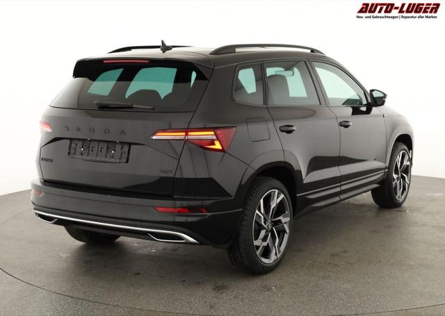 Skoda Karoq Sportline 4x4 2.0 TSI DSG Sportline, Pano, AHK, Navi, Matrix, Side, Winter, 5 J.-Garantie 