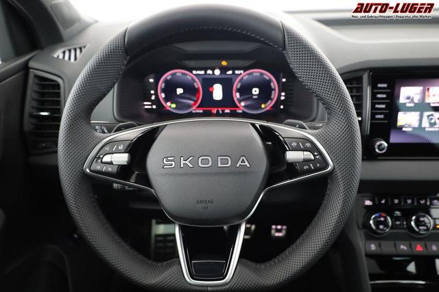 Skoda Karoq Sportline 4x4 2.0 TSI DSG Sportline, Pano, AHK, Navi, Matrix, Side, Winter, 5 J.-Garantie 