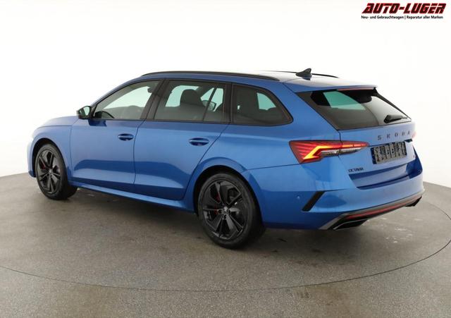 Skoda Octavia Combi 2.0 TSI 195 kW RS DSG, Pano, Standheizung, AHK, Navi, Matrix, Canton, Side, Winter, 5 J.-Garantie 