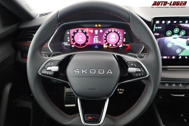 Skoda Octavia Combi 2.0 TSI 195 kW RS DSG, Pano, Standheizung, AHK, Navi, Matrix, Canton, Side, Winter, 5 J.-Garantie 
