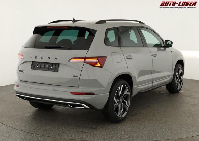 Skoda Karoq Sportline 4x4 2.0 TSI DSG Sportline, AHK, Navi, Matrix, Side, Winter, 5 J.-Garantie 