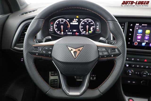Cupra Ateca Basis 1.5 TSI DSG, AHK, Navi, Kamera, el. Klappe, Winter, 19-Zoll, 5 J.-Garantie 