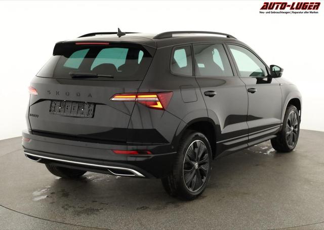 Skoda Karoq Sportline 1.5 TSI DSG Sportline, Pano, AHK, Navi, CANTON, Matrix, AreaView, Side, FS-beheizbar 