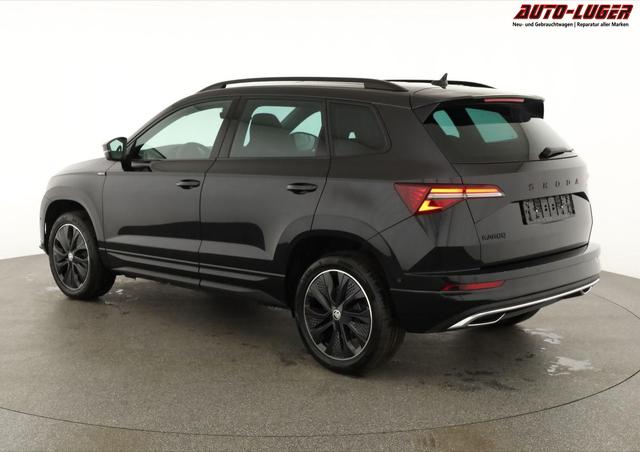 Skoda Karoq Sportline 1.5 TSI DSG Sportline, Pano, AHK, Navi, CANTON, Matrix, AreaView, Side, FS-beheizbar 