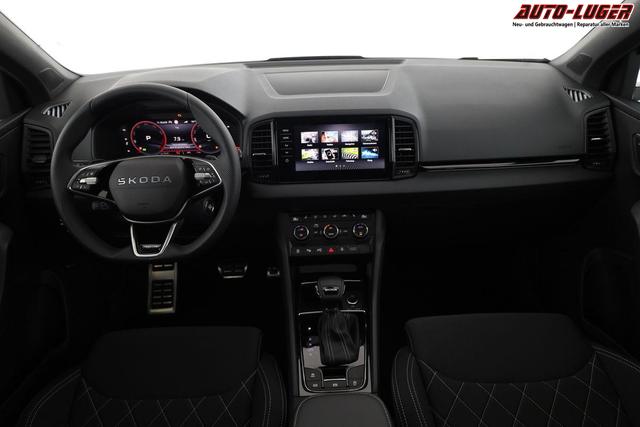 Skoda Karoq Sportline 1.5 TSI DSG Sportline, Pano, AHK, Navi, CANTON, Matrix, AreaView, Side, FS-beheizbar 