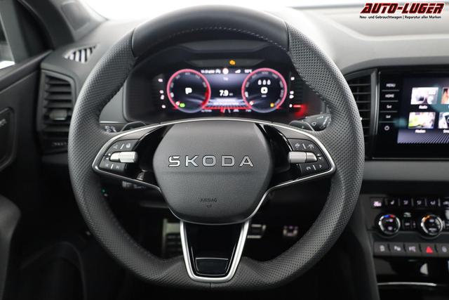 Skoda Karoq Sportline 1.5 TSI DSG Sportline, Pano, AHK, Navi, CANTON, Matrix, AreaView, Side, FS-beheizbar 