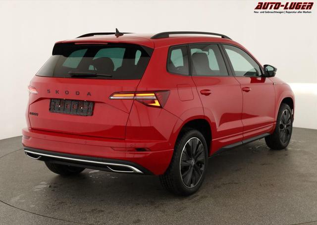 Skoda Karoq Sportline 1.5 TSI DSG Sportline, AHK, Navi, CANTON, Matrix, AreaView, Side, FS-beheizbar, 5-J. Garantie 