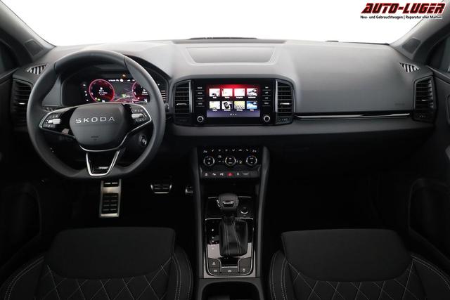 Skoda Karoq Sportline 1.5 TSI DSG Sportline, AHK, Navi, CANTON, Matrix, AreaView, Side, FS-beheizbar, 5-J. Garantie 