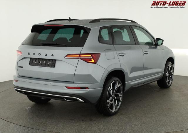 Skoda Karoq Sportline 1.5 TSI DSG Sportline, AHK, Navi, Matrix, Side, el. Klappe, Winter, 5 J.-Garantie 