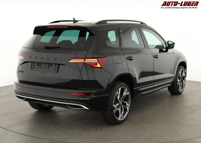Skoda Karoq Sportline 1.5 TSI DSG Sportline, AHK, Navi, Matrix, Side, el. Klappe, Winter, 5 J.-Garantie 