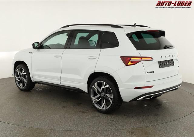 Skoda Karoq Sportline 4x4 2.0 TSI DSG Sportline, Pano, AHK, Navi, Matrix, Side, Winter, 5 J.-Garantie 