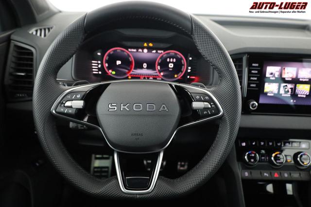 Skoda Karoq Sportline 4x4 2.0 TSI DSG Sportline, Pano, AHK, Navi, Matrix, Side, Winter, 5 J.-Garantie 
