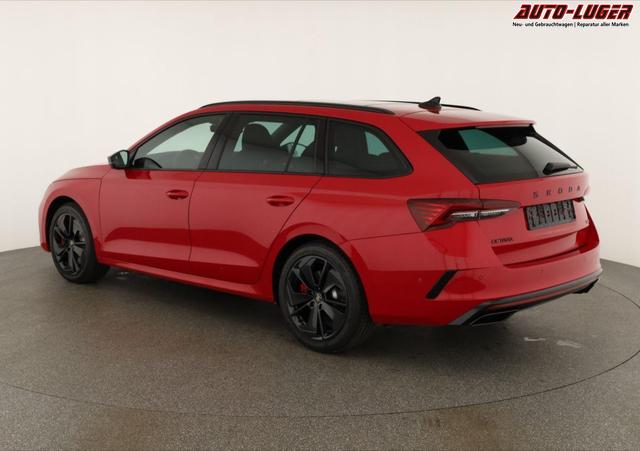 Skoda Octavia Combi 2.0 TSI 195 kW RS DSG, Pano, Standheizung, AHK, Navi, Matrix, Canton, Side, Winter, 5 J.-Garantie 