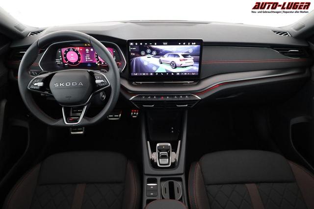 Skoda Octavia Combi 2.0 TSI 195 kW RS DSG, Pano, Standheizung, AHK, Navi, Matrix, Canton, Side, Winter, 5 J.-Garantie 