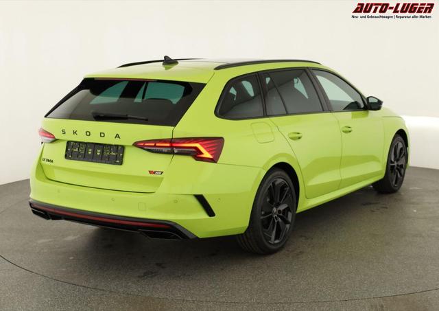 Skoda Octavia Combi 2.0 TSI 195 kW RS DSG, Pano, Standheizung, AHK, Navi, Matrix, Sound, Side, Winter, 5 J.-Garantie 