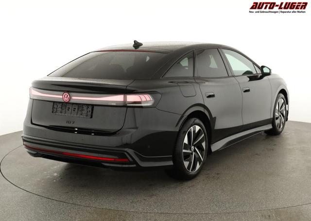 Volkswagen ID.7 Limousine Pro 210 kW Black, AHK, HuD, IQ.Light, IQ.Drive, AreaView, Side, Winter, 19-Zoll 