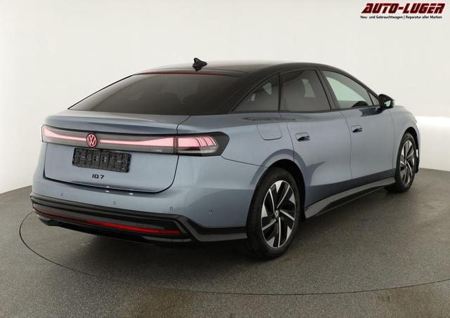 Volkswagen ID.7 Limousine Pro 210 kW Black, AHK, HuD, IQ.Light, IQ.Drive, AreaView, Side, Winter, 19-Zoll 