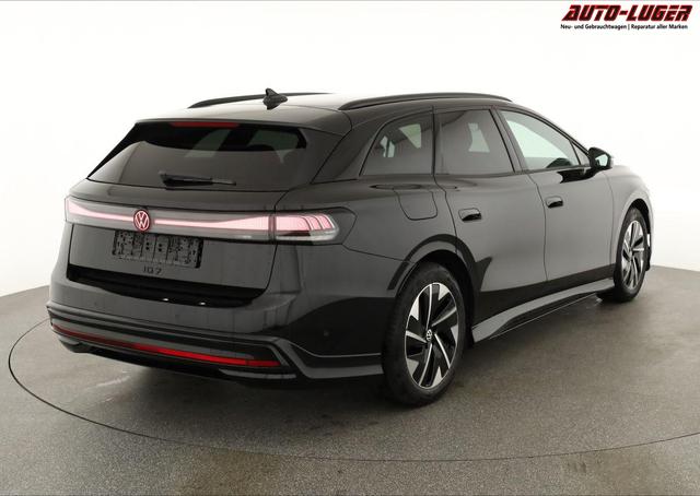 Volkswagen ID.7 Kombi Pro 210 kW Tourer Black, AHK, HuD, IQ.Light, IQ.Drive, AreaView, Side, Winter, 19-Zoll 