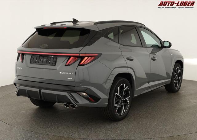 Hyundai TUCSON 1.6 T-GDI DCT 4WD N-LINE, AHK, el. Klappe, Teilleder, Navi, Kamera, ACC 