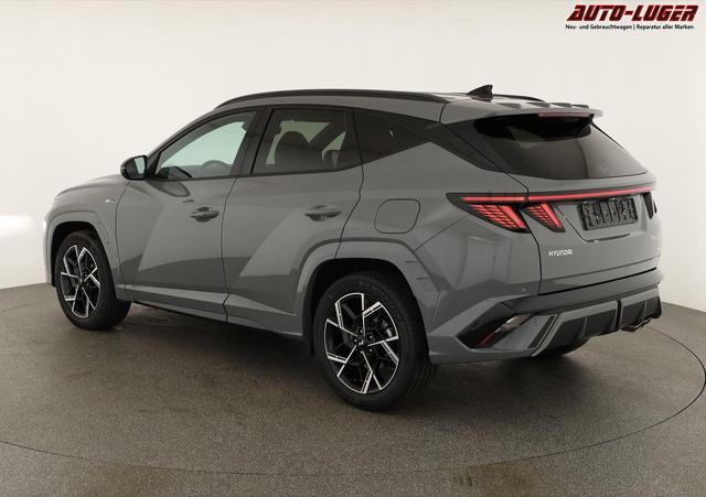 Hyundai TUCSON 1.6 T-GDI DCT 4WD N-LINE, AHK, el. Klappe, Teilleder, Navi, Kamera, ACC 