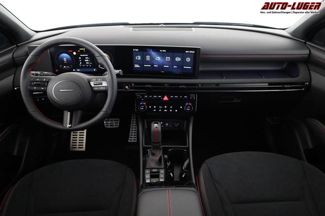 Hyundai TUCSON 1.6 T-GDI DCT 4WD N-LINE, AHK, el. Klappe, Teilleder, Navi, Kamera, ACC 
