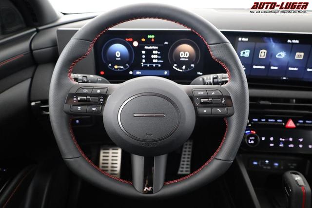 Hyundai TUCSON 1.6 T-GDI DCT 4WD N-LINE, AHK, el. Klappe, Teilleder, Navi, Kamera, ACC 