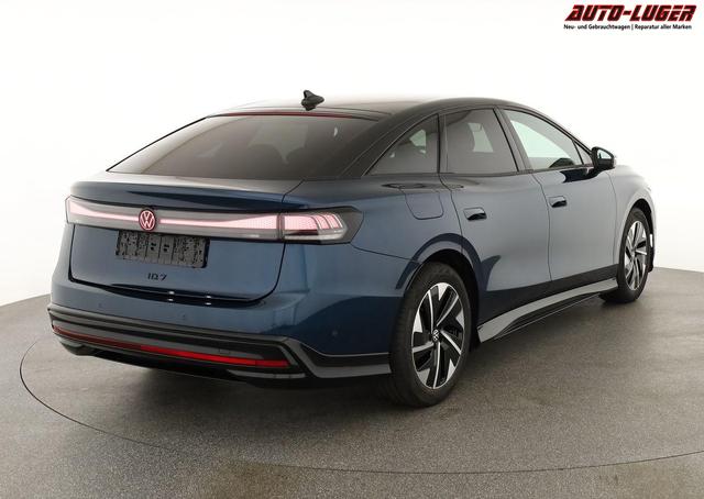 Volkswagen ID.7 Pro Black, AHK, HuD, IQ.Light, IQ.Drive, AreaView, Side, Winter, 19-Zoll 