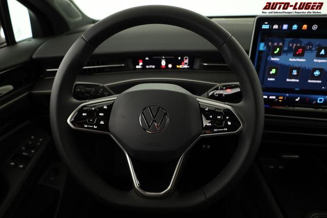Volkswagen ID.7 Pro Black, AHK, HuD, IQ.Light, IQ.Drive, AreaView, Side, Winter, 19-Zoll 