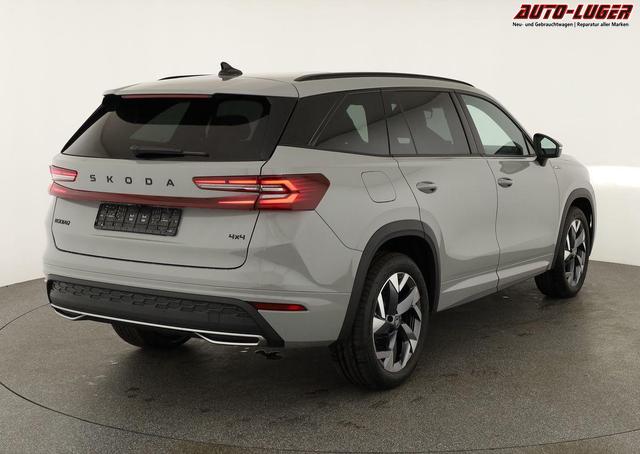 Skoda Kodiaq 2.0 TDI 142 kW 4x4 Sportline DSG Sportline, Pano, AHK, Navi, Matrix, el. Klappe, Side, Winter, 19-Zoll, 4 J.-Garantie 