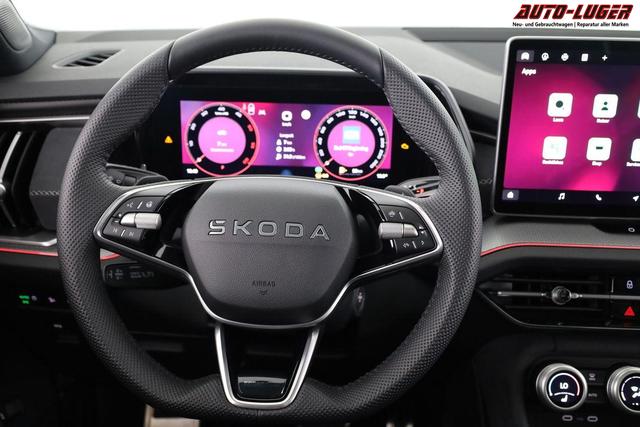 Skoda Kodiaq 2.0 TDI 142 kW 4x4 Sportline DSG Sportline, Pano, AHK, Navi, Matrix, el. Klappe, Side, Winter, 19-Zoll, 4 J.-Garantie 