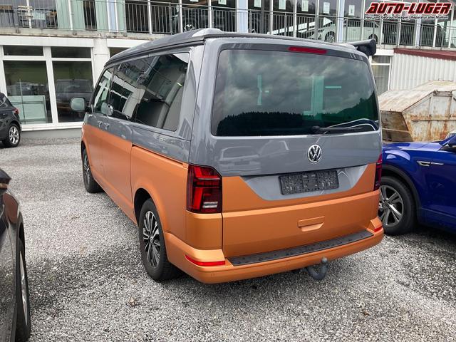 Volkswagen California 6.1 Beach Tour Edition FWD T6.1 Camper TDI DSG, AHK, LED, Kamera, Standheizung, 1. Hand 