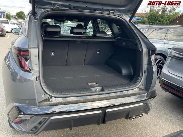 Hyundai TUCSON 1.6 T-GDI DCT 4WD N-LINE, AHK, el. Klappe, Teilleder, Navi, Kamera, ACC 