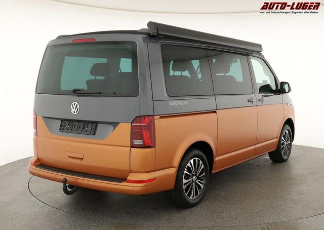 Volkswagen California 6.1 Beach Tour Edition FWD T6.1 TDI DSG, AHK, LED, Kamera, Standheizung, 1. Hand 