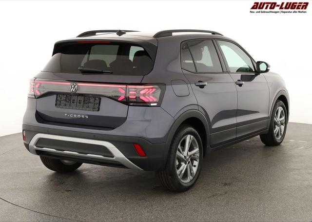 Volkswagen T-Cross 1.0 TSI 85 kW Life DSG Life, AHK, IQ.Light, Kamera, ACC, Side, Winter, 17-Zoll 