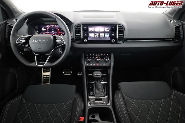 Skoda Karoq Sportline 1.5 TSI DSG Sportline, Pano, AHK, Navi, CANTON, Matrix, AreaView, Side, Kamera, el. Klappe, FS-beheizbar, 5 J.-Garantie 