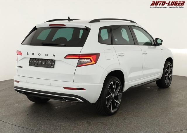 Skoda Karoq Sportline 1.5 TSI DSG Sportline, AHK, Navi, el. Klappe, ACC, Kamera, 19-Zoll 